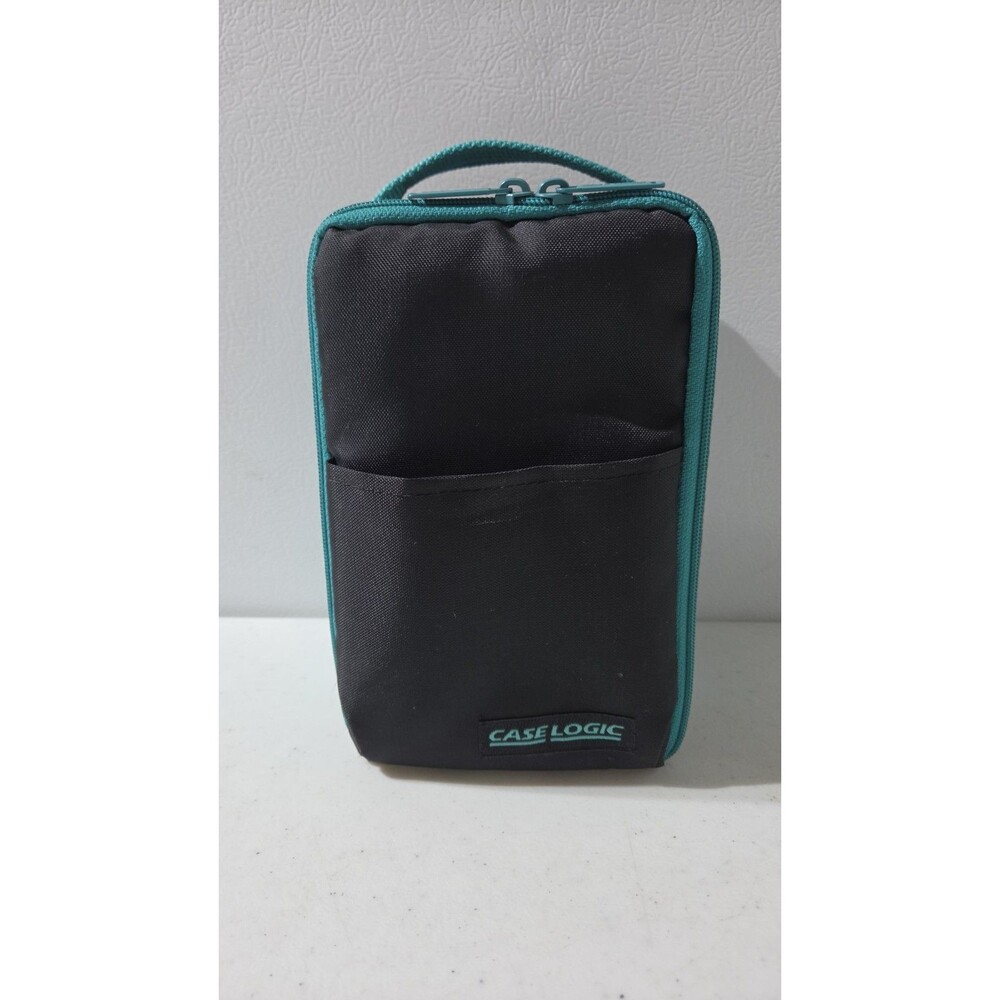 Vintage Case Logic 15 CD Case Made In USA Black Green
